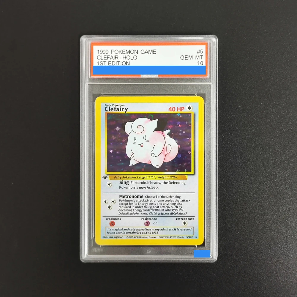Vintage Pokemon Collectible - Proxy DIY 1999 Pokemon Game Clefairy