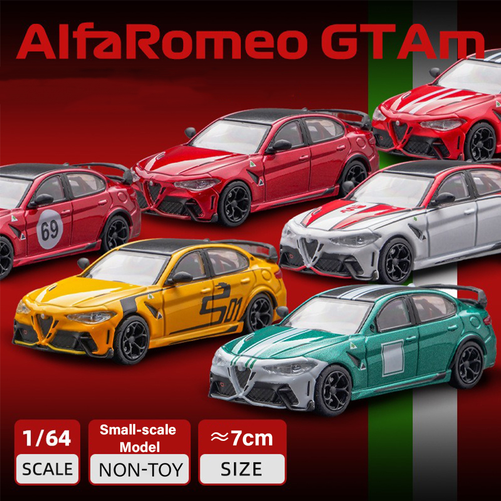 Vintage Collectible Toy Cars - DCT 1/64 Alfa Romeo Giulia GTAm