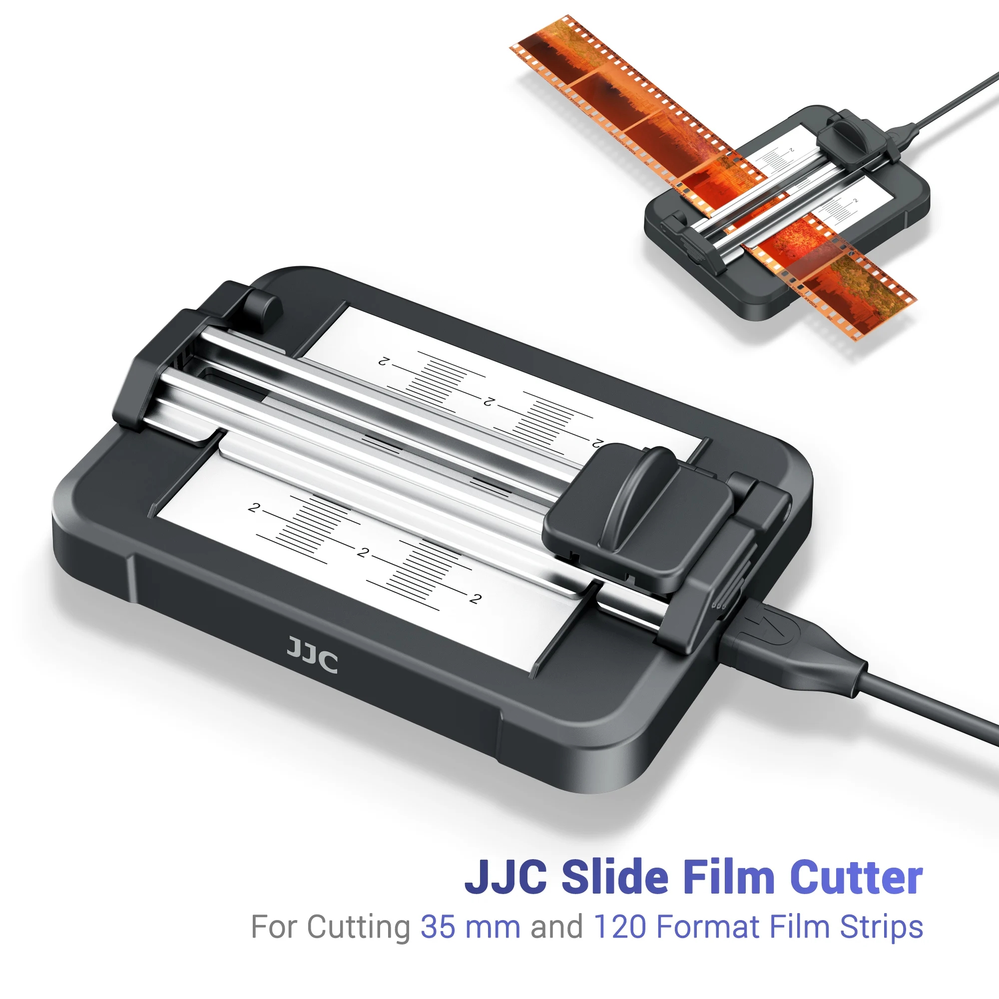 Slide Film 120 - JJC Aluminium Slide Film Cutter For