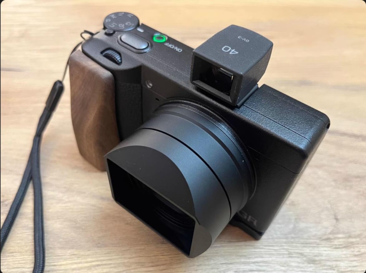 Lens Cap Vintage - Square Metal Lens Hoods with Adapter