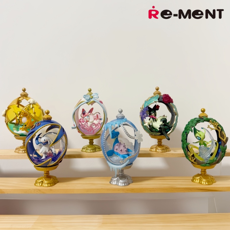Vintage Pokemon Collectible - Re-Ment Pokemon Ovaltique Collection 2 Luminous