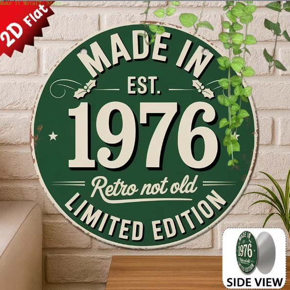 Vintage Collectible Plates - Made in 1976 Retro Not Old