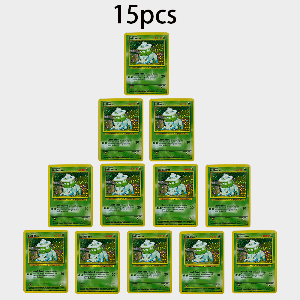 Vintage Game Collection - DIY PTCG TCG Cards Bulbasaur Vintage