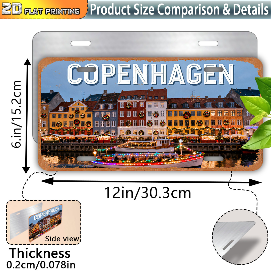 2D Flat, Copenhagen Denmark Vi - đánh giá và giá Vintage Collectible Plates