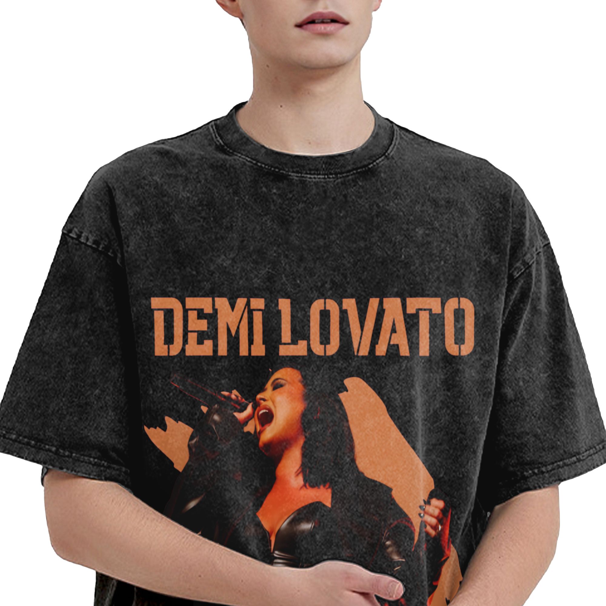 Harajuku Washed Shirts Demi Lo - đánh giá và giá Collectible Vintage T Shirts