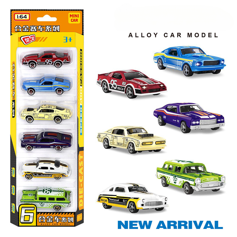 1:64 Alloy retro racing car 6- - đánh giá và giá Vintage Collectible Toy Cars