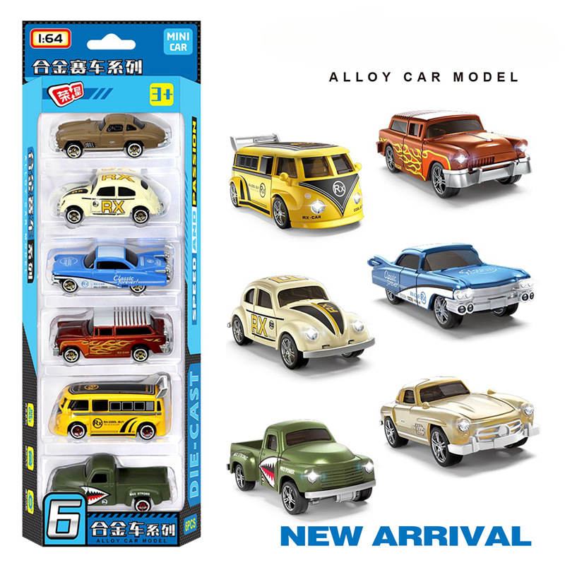 1:64 Alloy retro racing car 6- - đánh giá và giá Vintage Collectible Toy Cars