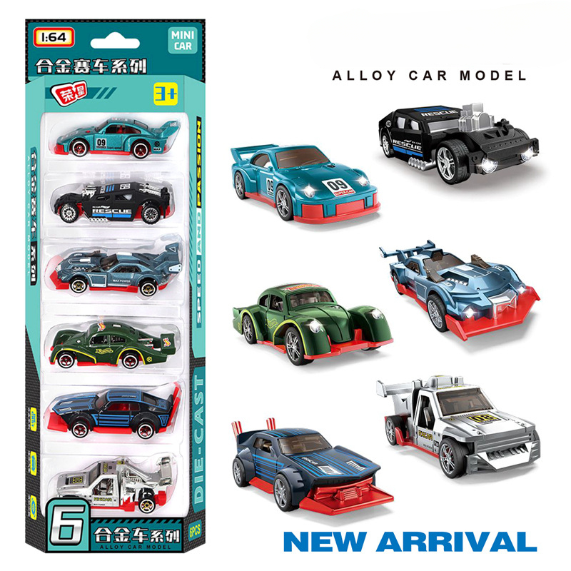 1:64 Alloy retro racing car 6- - đánh giá và giá Vintage Collectible Toy Cars