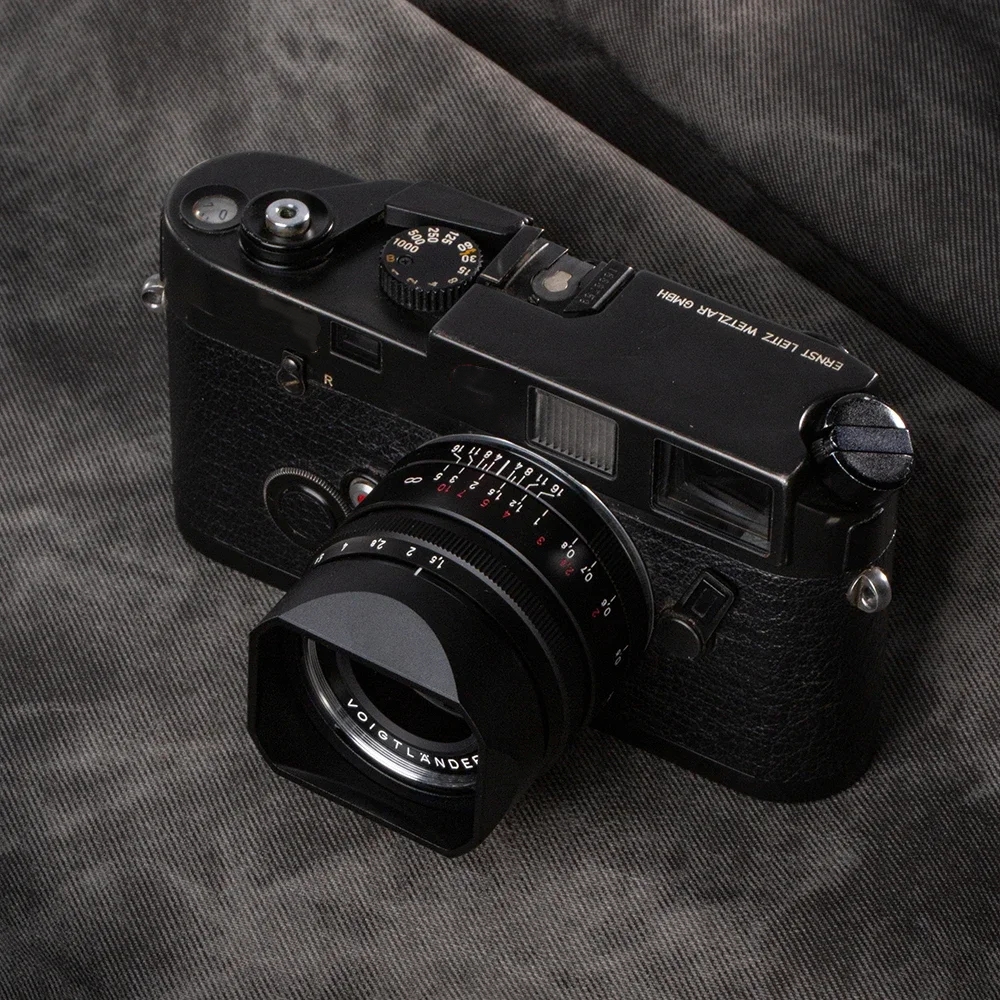 Lightweight Square Metal Lens  - đánh giá và giá Lens Cap Vintage