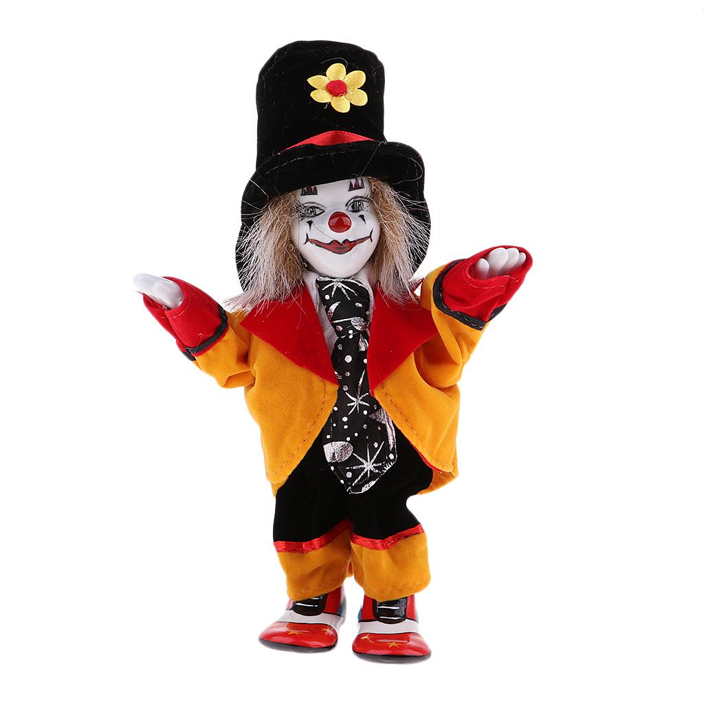 Vintage Porcelain Clown Doll A - đánh giá và giá Vintage Collectible Porcelain Dolls