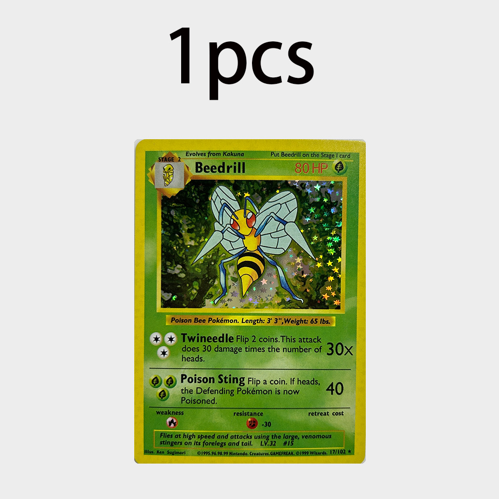 DIY PTCG Collection Card Beedr - đánh giá và giá Vintage Pokemon Collectible