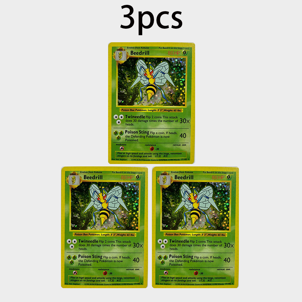 DIY PTCG Collection Card Beedr - đánh giá và giá Vintage Pokemon Collectible