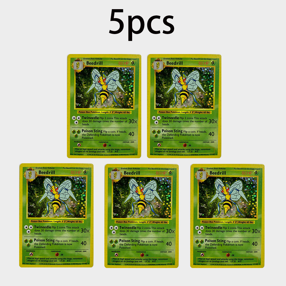 DIY PTCG Collection Card Beedr - đánh giá và giá Vintage Pokemon Collectible