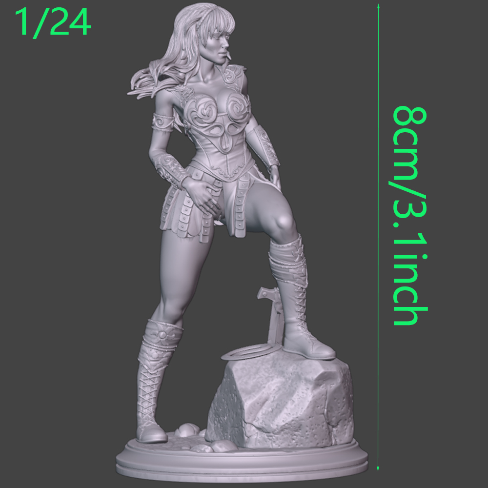 1/24 Medieval Sexy Warrior Min - đánh giá và giá Vintage Game Collection