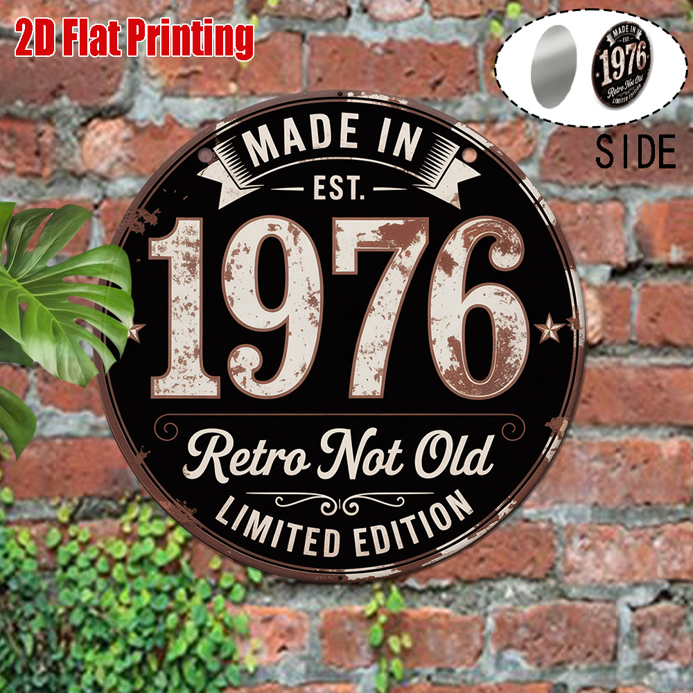 2D Flat, 1pc 1976 Vintage Meta - đánh giá và giá Vintage Collectible Plates