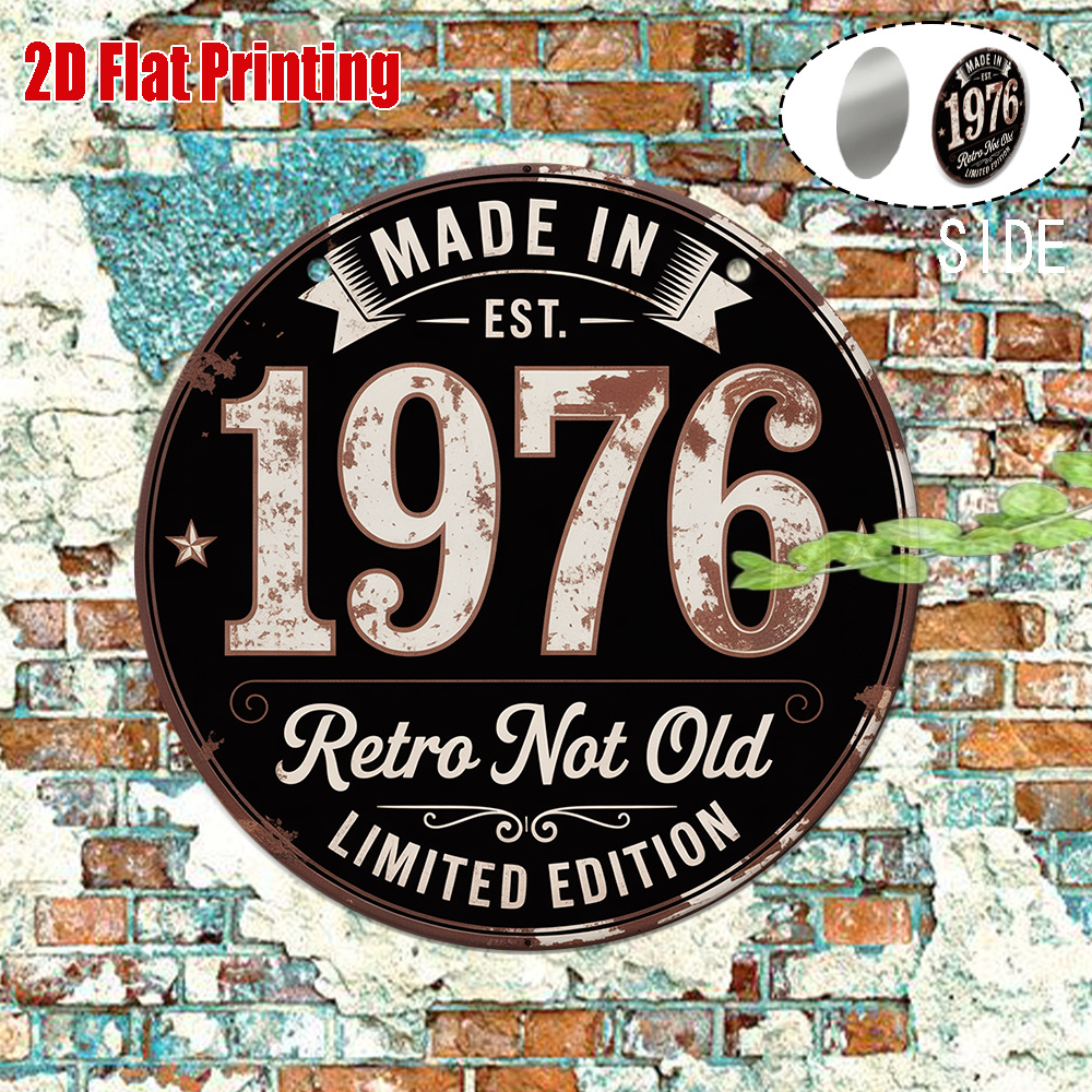 2D Flat, 1pc 1976 Vintage Meta - đánh giá và giá Vintage Collectible Plates