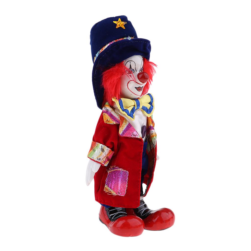 Handcrafted Porcelain Clown Do - đánh giá và giá Vintage Collectible Porcelain Dolls