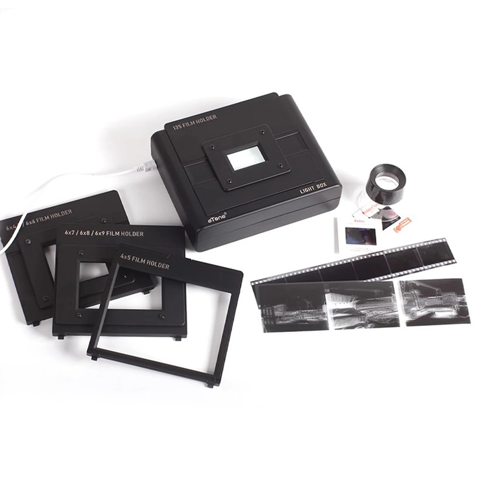 Hot 135 Film Scanner Light Box - đánh giá và giá Slide Film 120