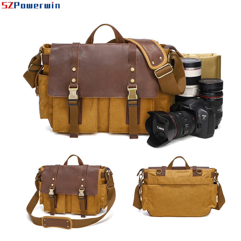 Powerwin Horse Leather Waxed C - đánh giá và giá Lens Cap Vintage