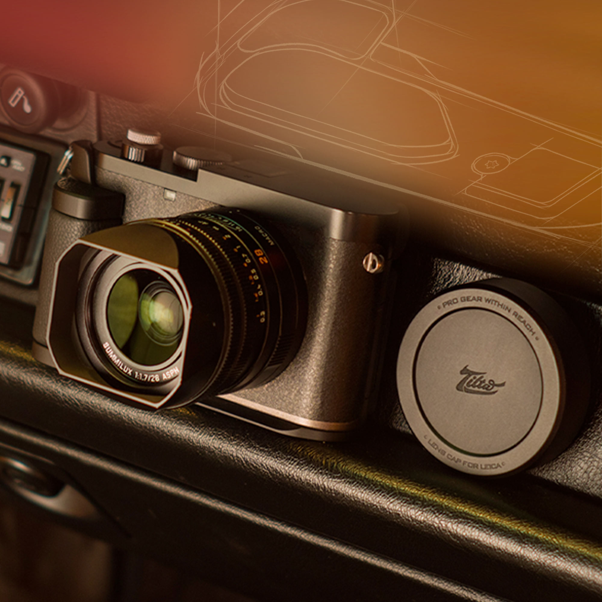 TILTA Vintage Camera Cage for  - đánh giá và giá Lens Cap Vintage