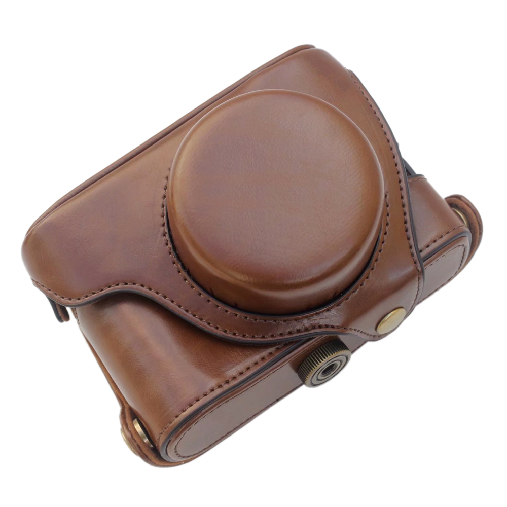 2021 Vintage Pu Leather Camera - đánh giá và giá Lens Cap Vintage