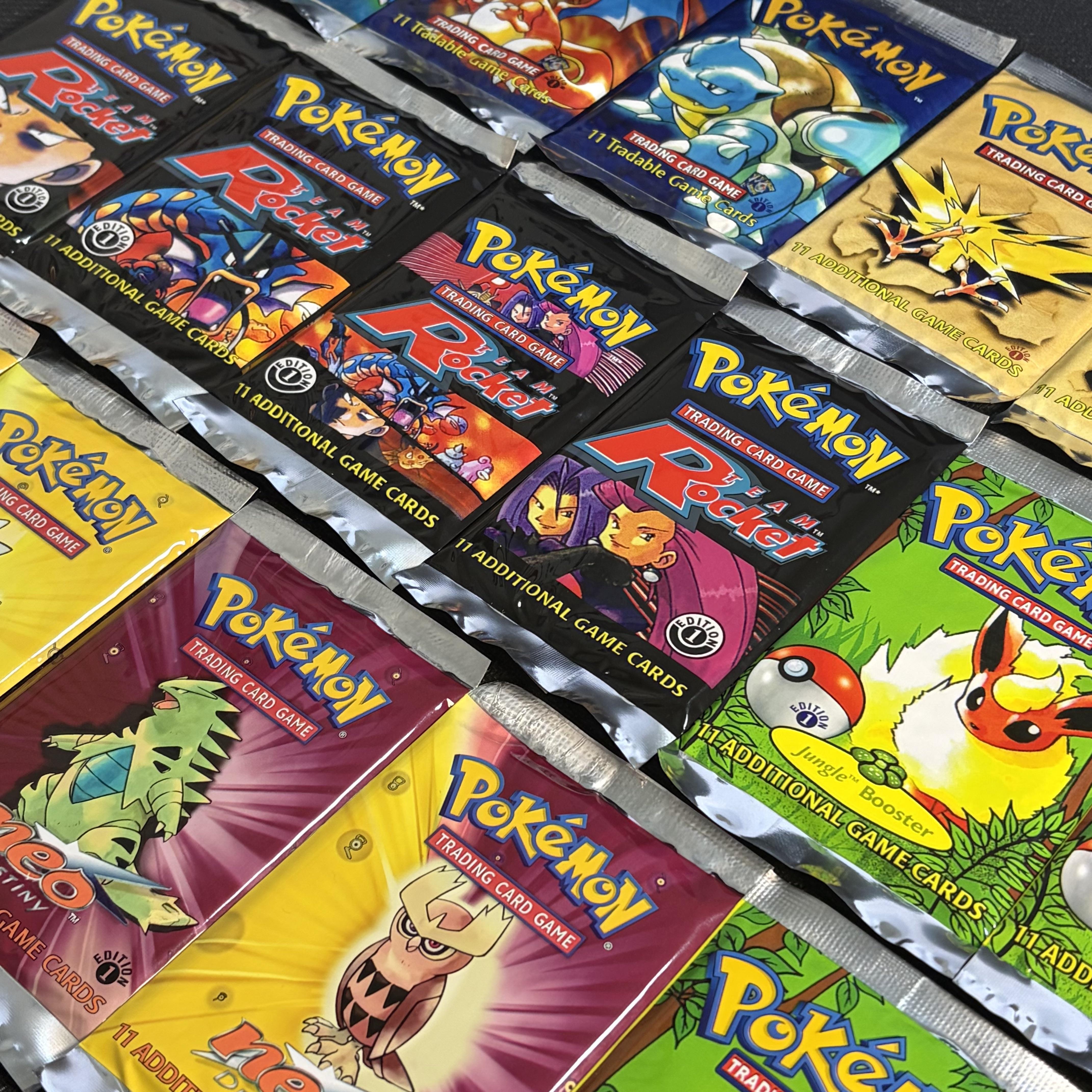 PKM Booster Pack TEAM ROCKET/B - đánh giá và giá Vintage Collectible Cards