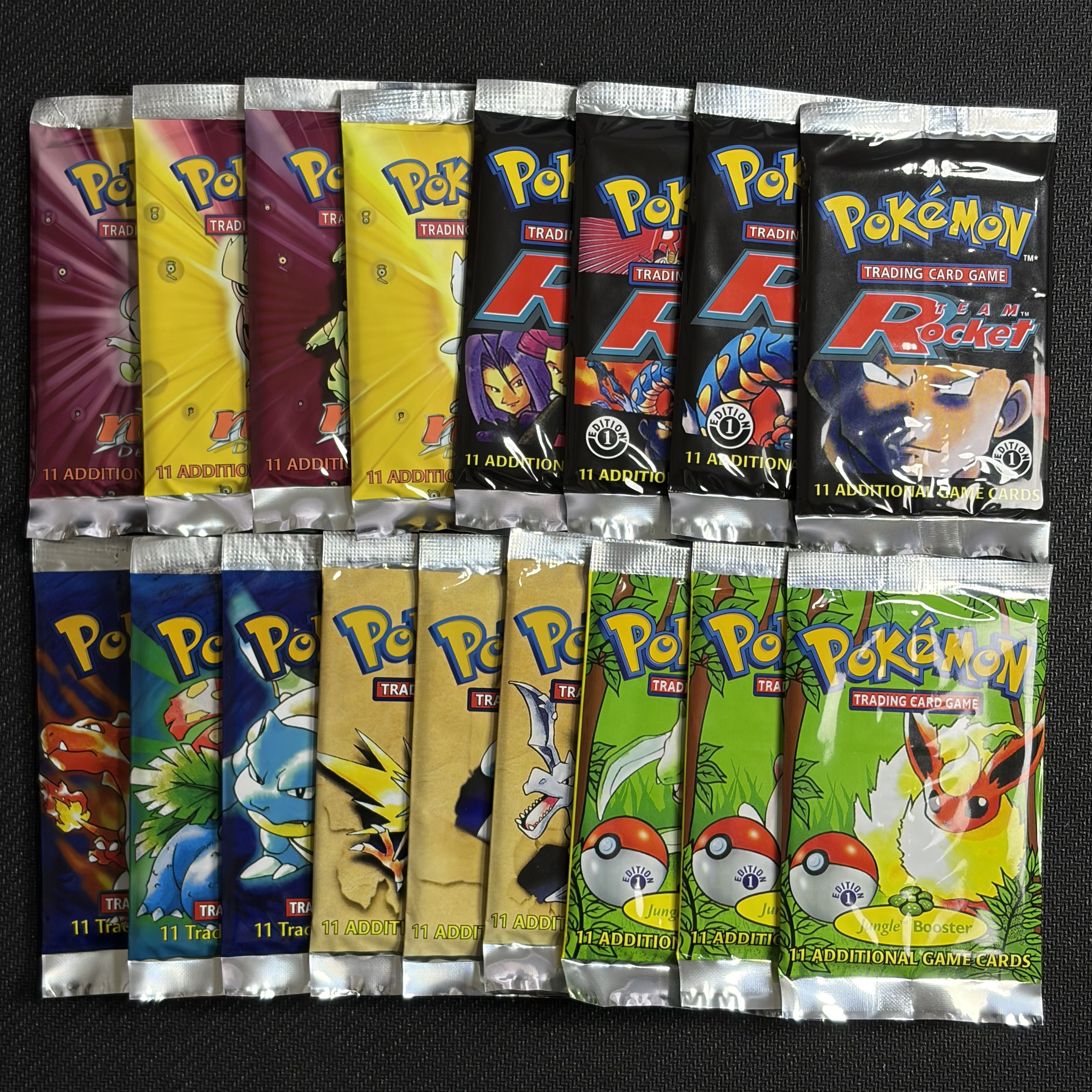 PKM Booster Pack TEAM ROCKET/B - đánh giá và giá Vintage Collectible Cards