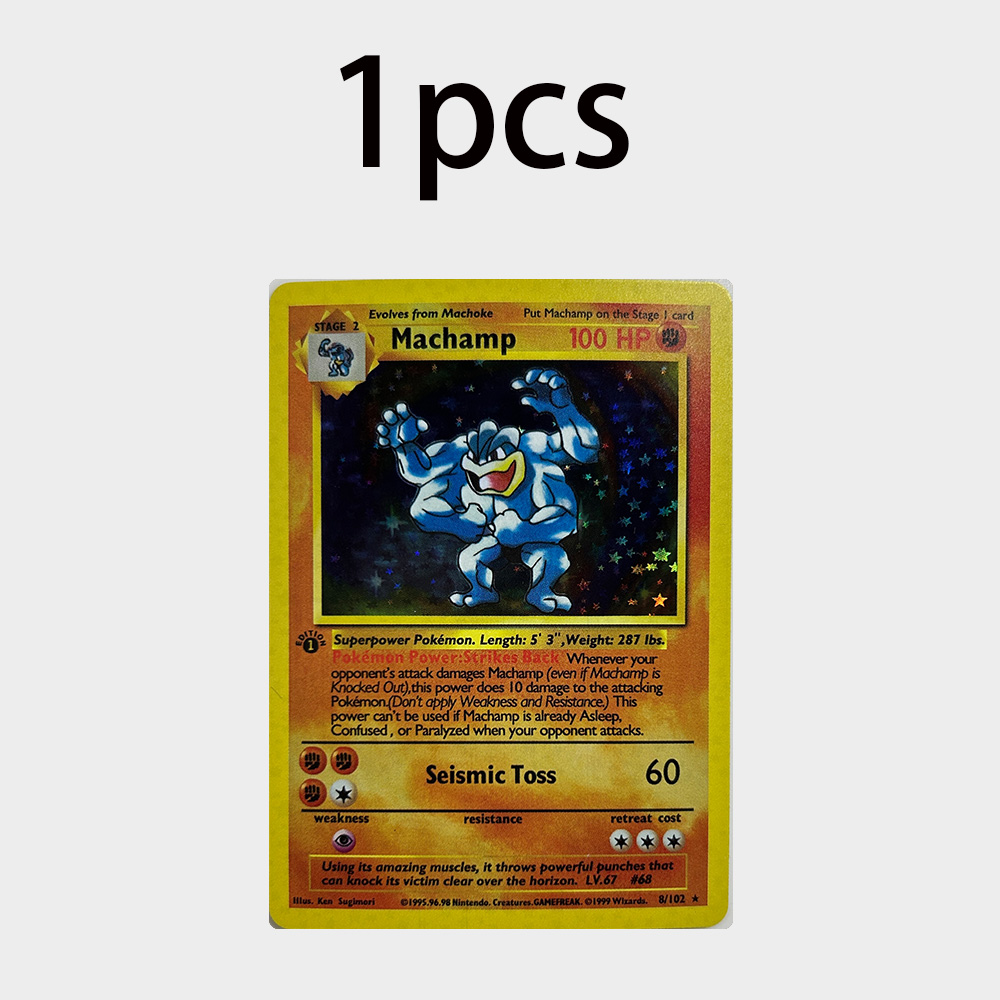 15Pcs PTCG Machamp Card Vintag - đánh giá và giá Vintage Pokemon Collectible