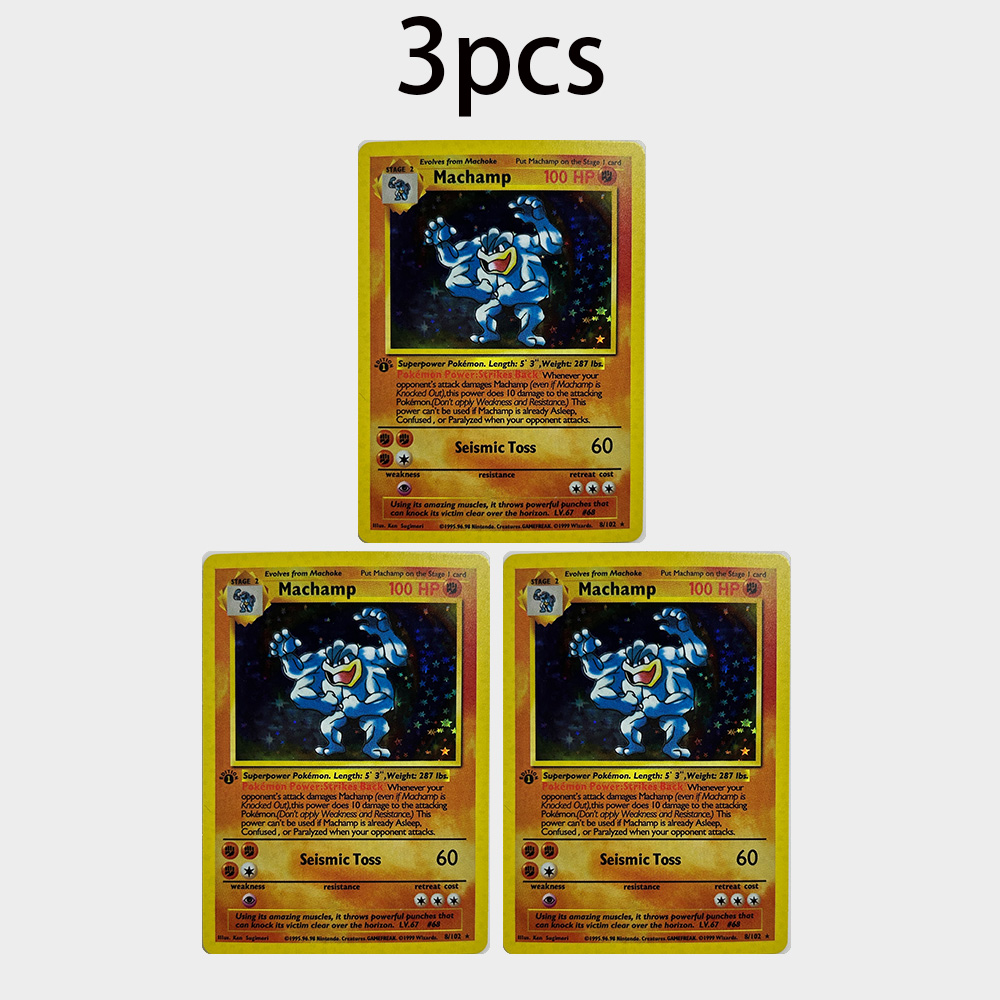 15Pcs PTCG Machamp Card Vintag - đánh giá và giá Vintage Pokemon Collectible
