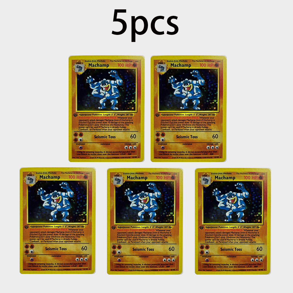 15Pcs PTCG Machamp Card Vintag - đánh giá và giá Vintage Pokemon Collectible
