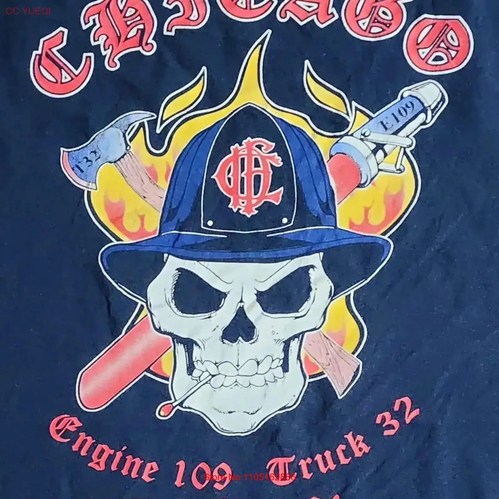 Chicago Fire Department T Shir - đánh giá và giá Collectible Vintage T Shirts