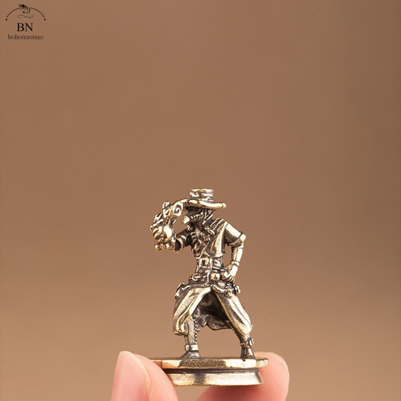 solid Brass Dance Cowboy Figur - đánh giá và giá Vintage Collectible Ornaments