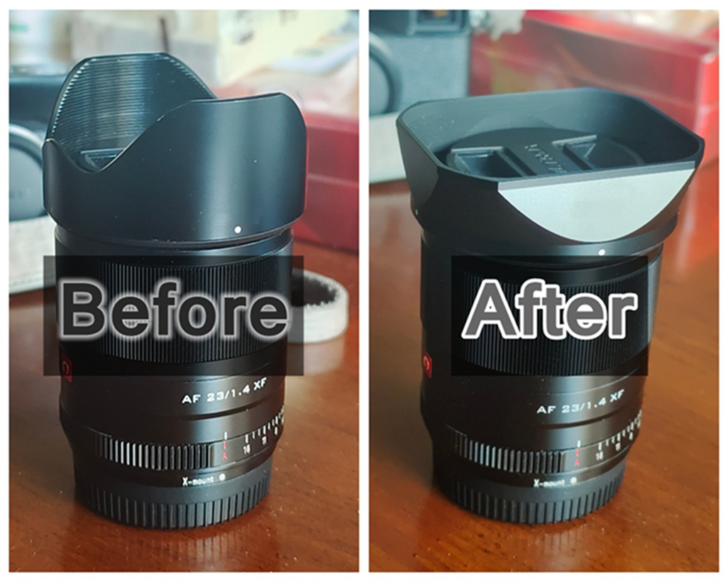 Camera Square Lens Hood Vintag - đánh giá và giá Lens Cap Vintage