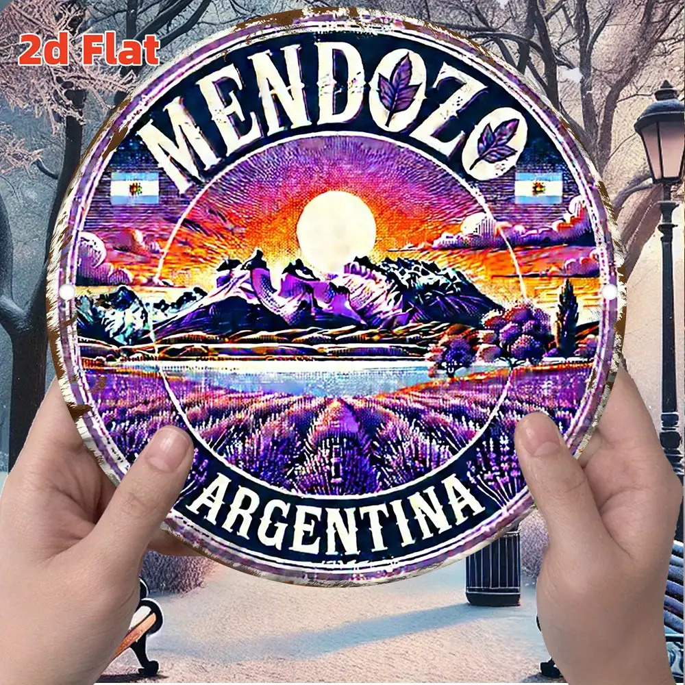 2D Flat, 2D Flat Retro Mendoza - đánh giá và giá Vintage Collectible Plates