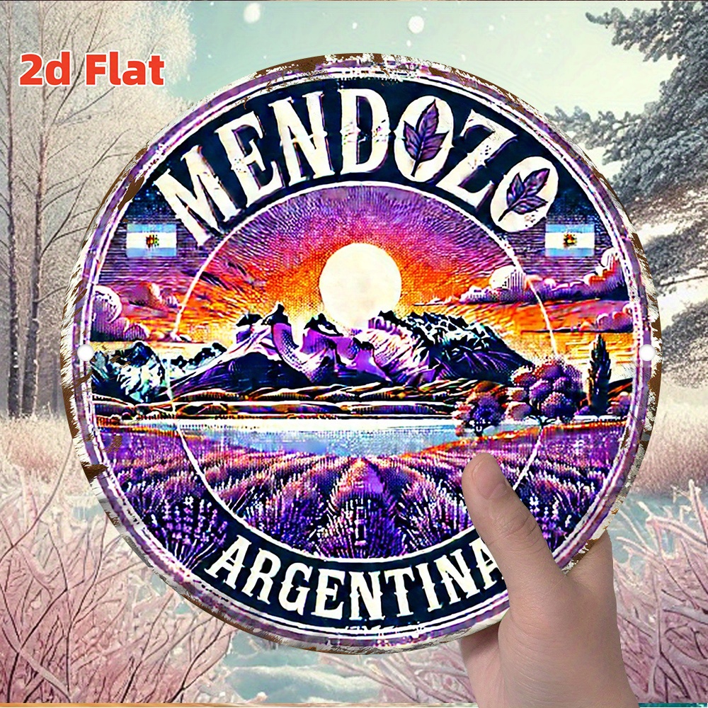 2D Flat, 2D Flat Retro Mendoza - đánh giá và giá Vintage Collectible Plates