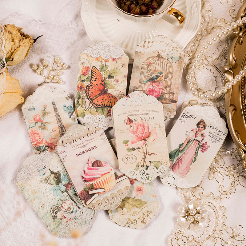 45Pcs/Bag European Girls Flowe - đánh giá và giá Vintage Collectible Cards