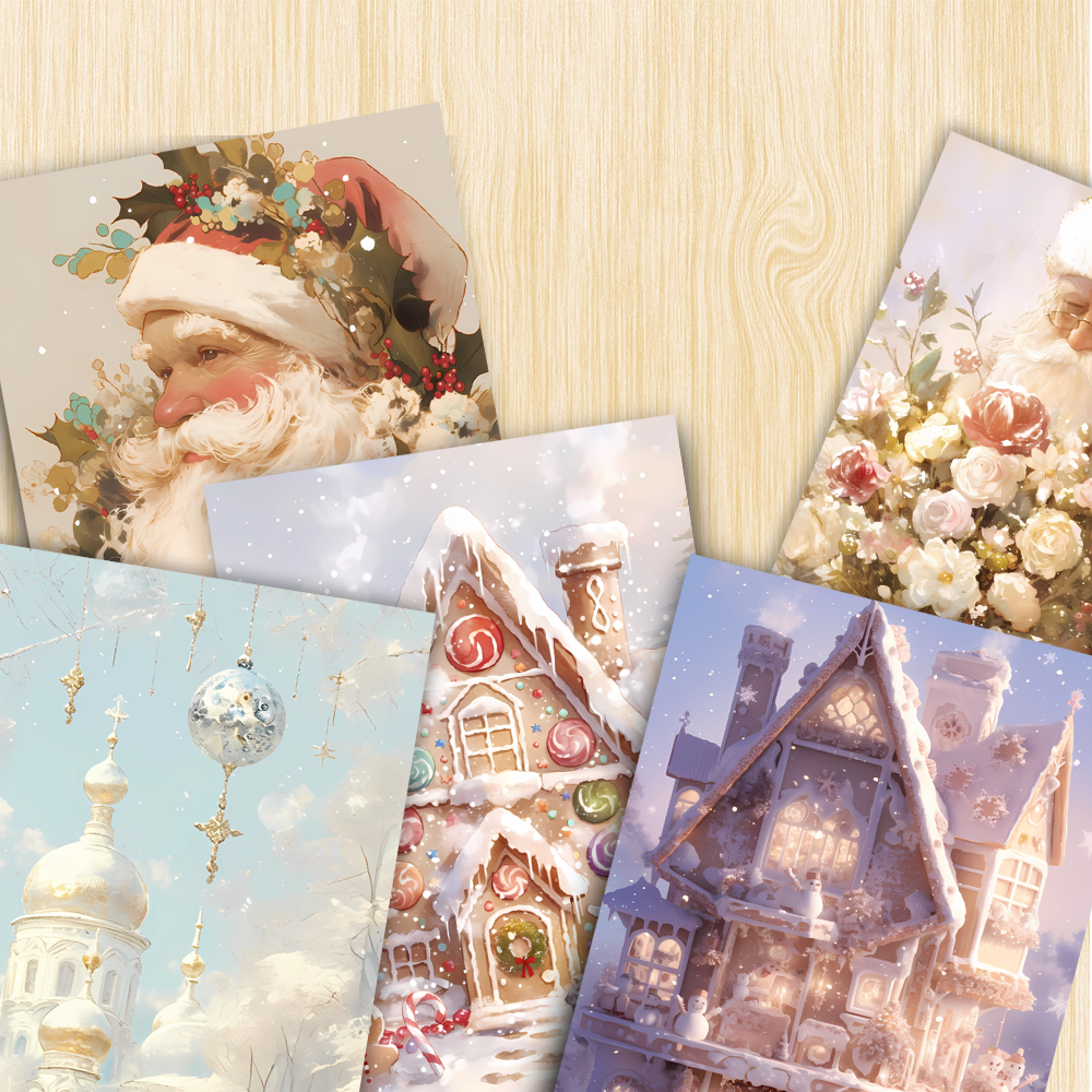 32pcs, vintage Christmas postc - đánh giá và giá Vintage Collectible Santa