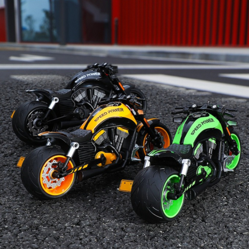 Simulation 1:10 Alloy Harley V - đánh giá và giá Vintage Collectible Toy Cars