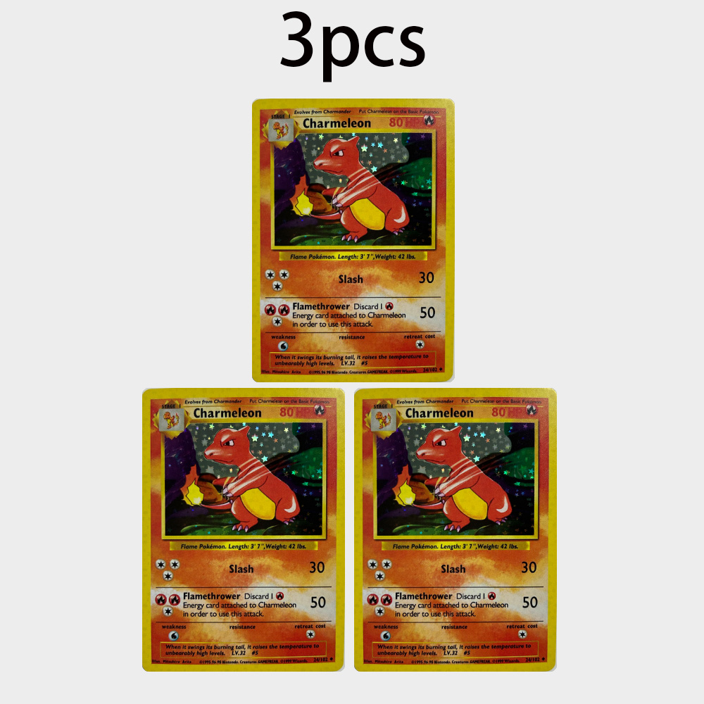 15Pcs PTCG Charmeleon Cards Vi - đánh giá và giá Vintage Pokemon Collectible