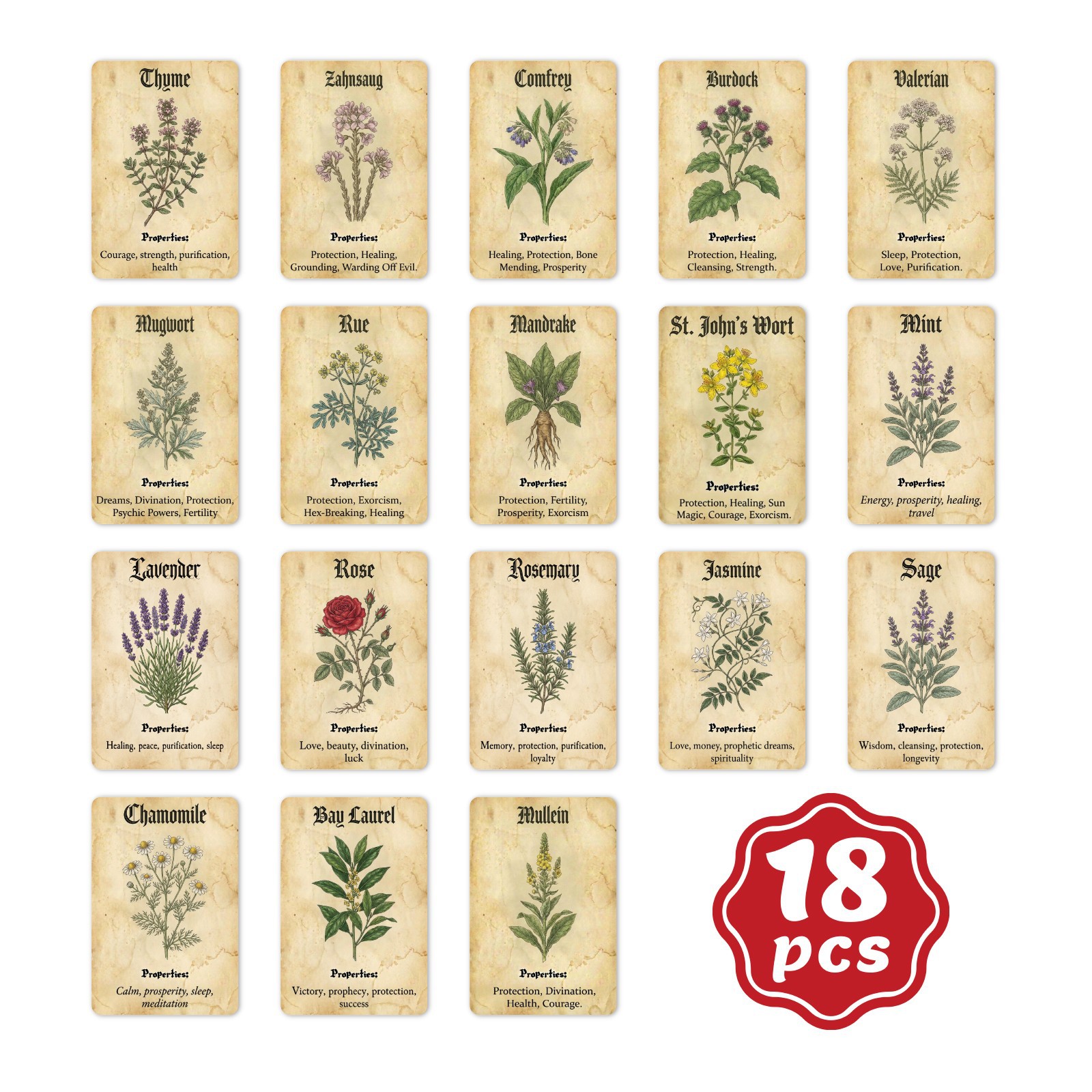 Vintage Magic Plant Theme Know - đánh giá và giá Vintage Collectible Cards