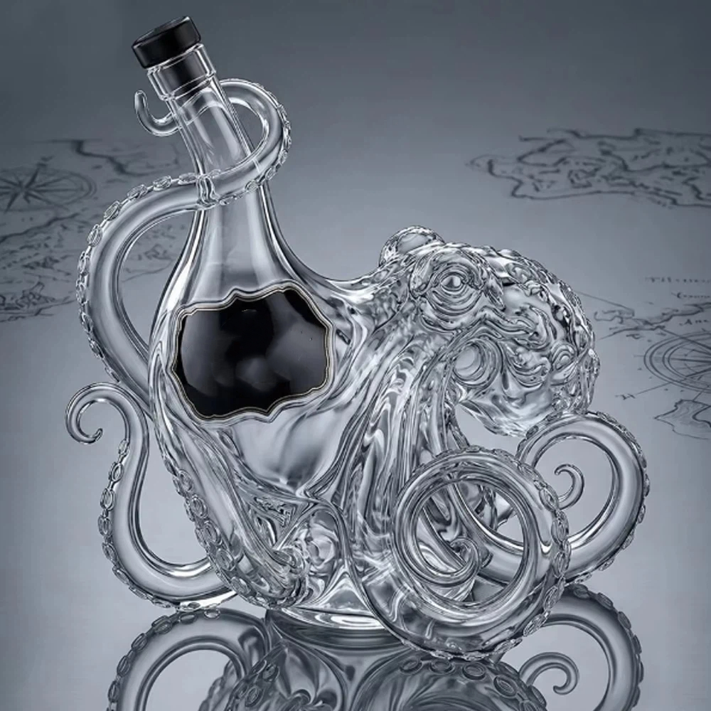Vintage Kraken Octopus Shaped  - đánh giá và giá Vintage Collectible Glassware
