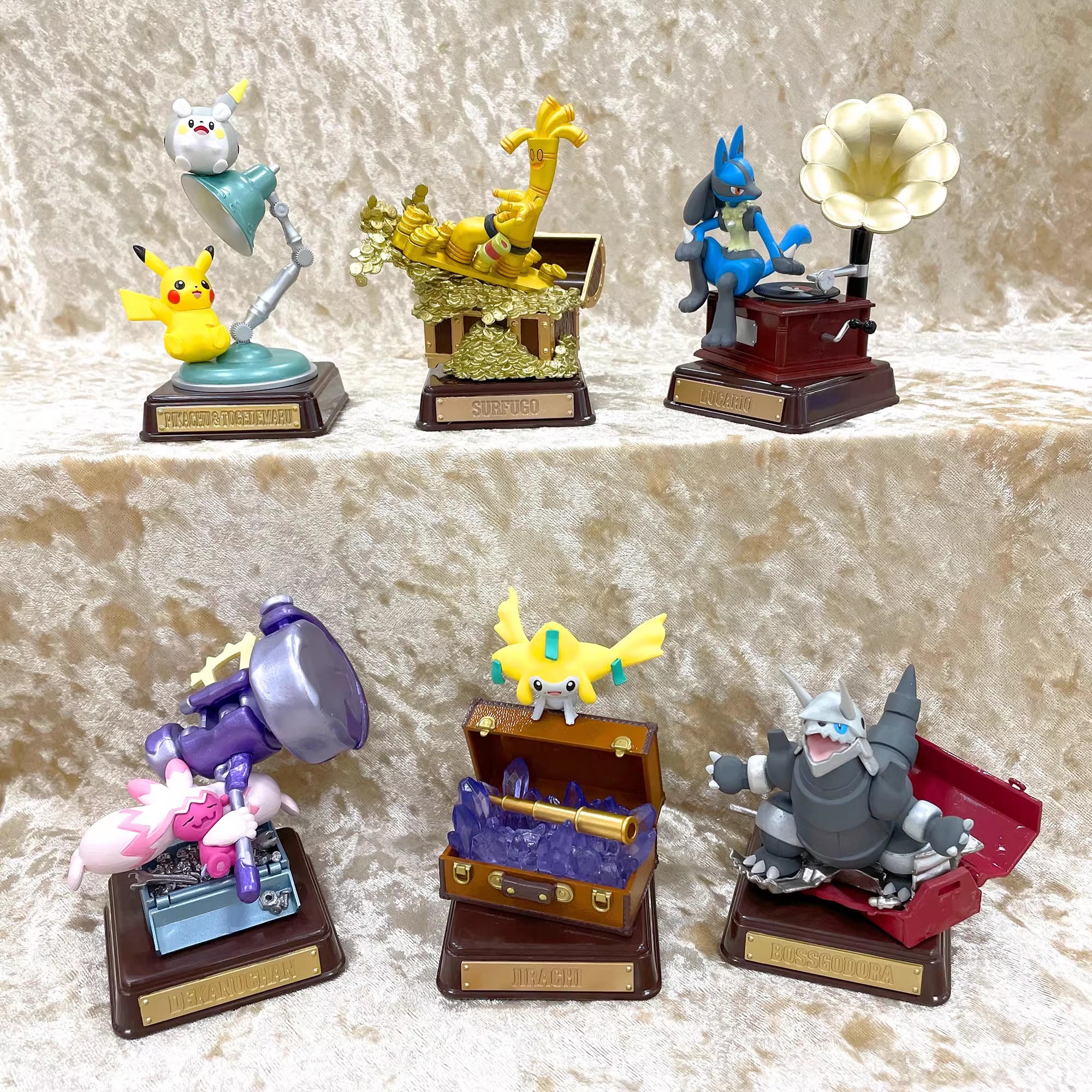 Re-Ment Original 6Pcs Pokémon  - đánh giá và giá Vintage Pokemon Collectible