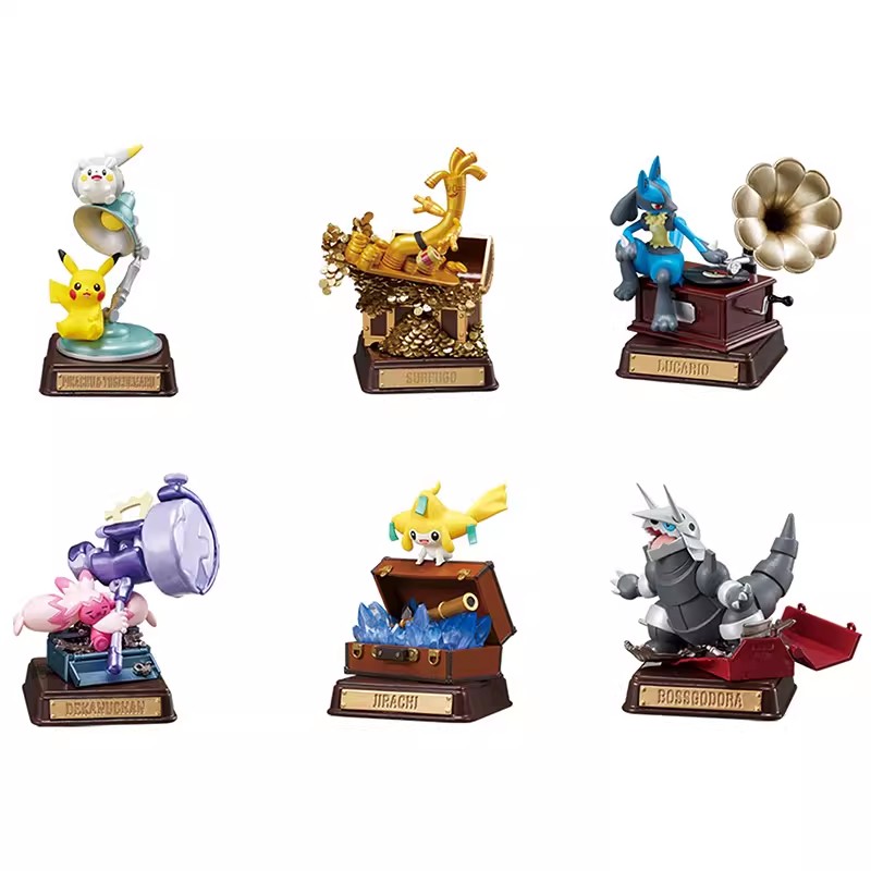 Re-Ment Original 6Pcs Pokémon  - đánh giá và giá Vintage Pokemon Collectible