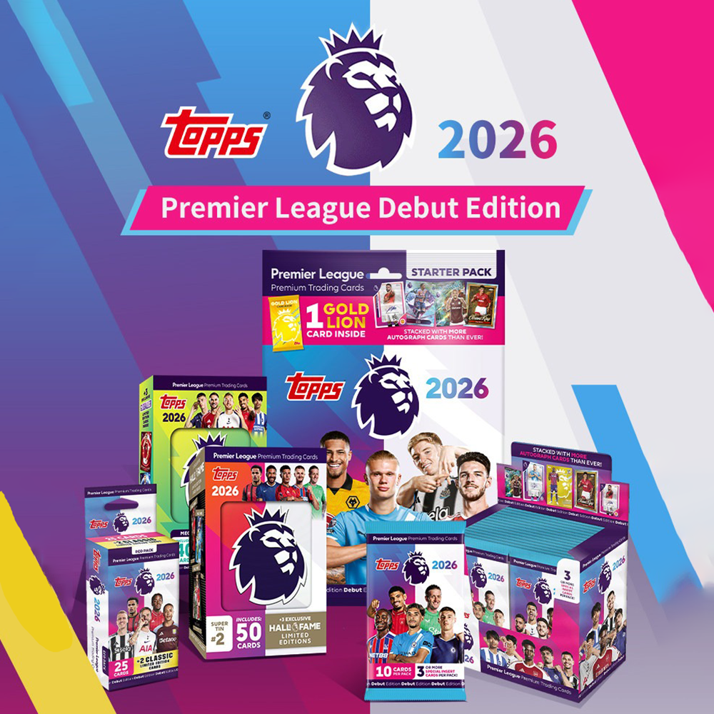 2026 Topps Premier League Debu - đánh giá và giá Vintage Collectible Cards