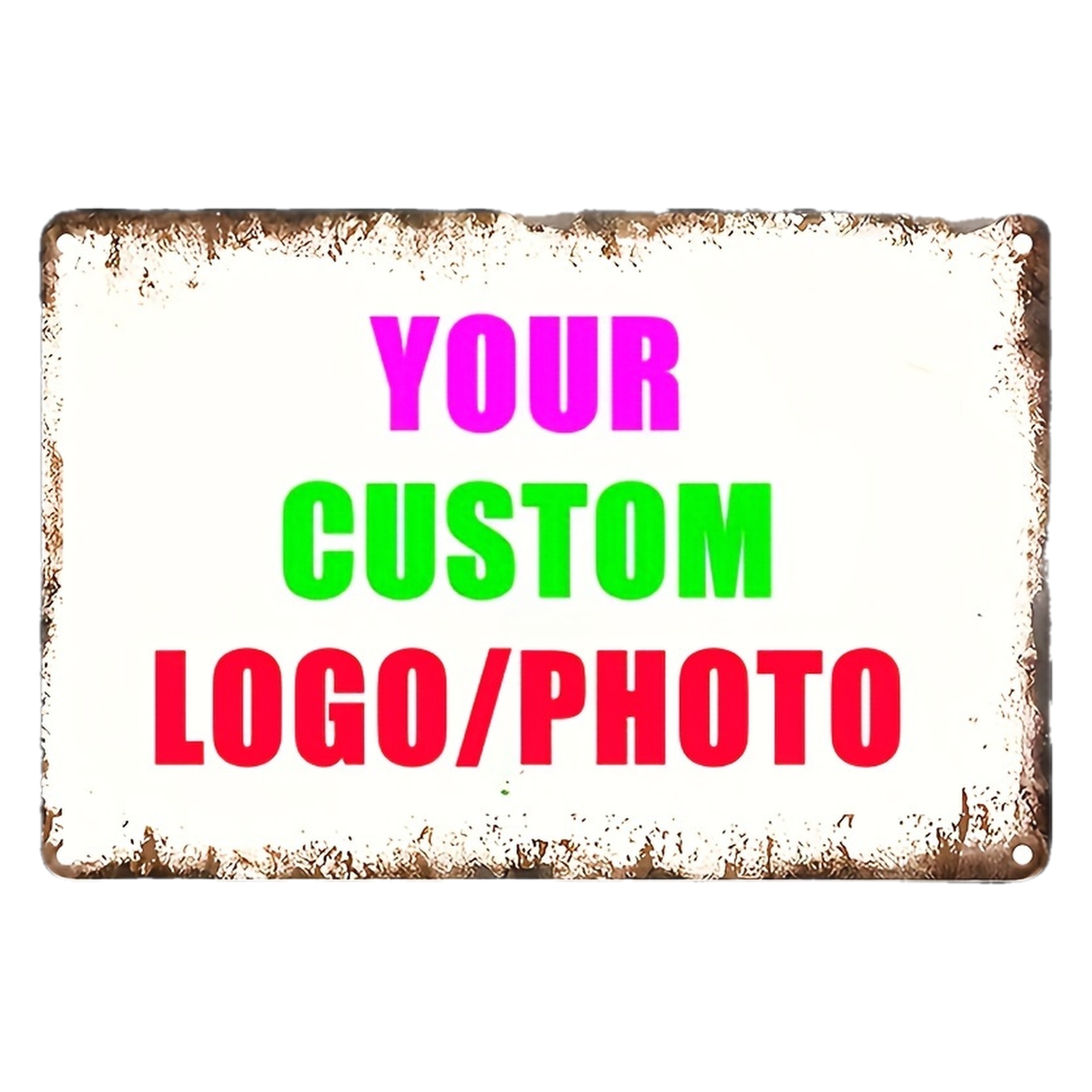 Custom Your Logo/Photo Metal T - đánh giá và giá Vintage Collectible Plates
