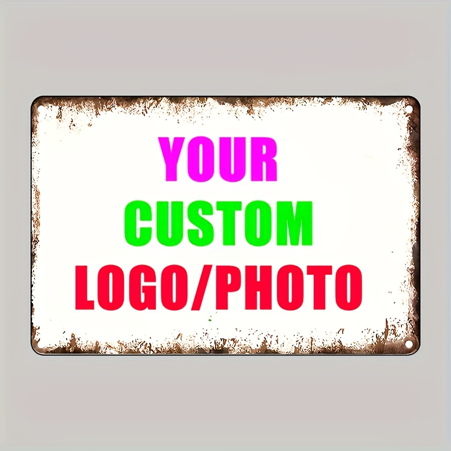 Custom Your Logo/Photo Metal T - đánh giá và giá Vintage Collectible Plates