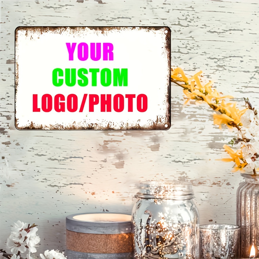 Custom Your Logo/Photo Metal T - đánh giá và giá Vintage Collectible Plates