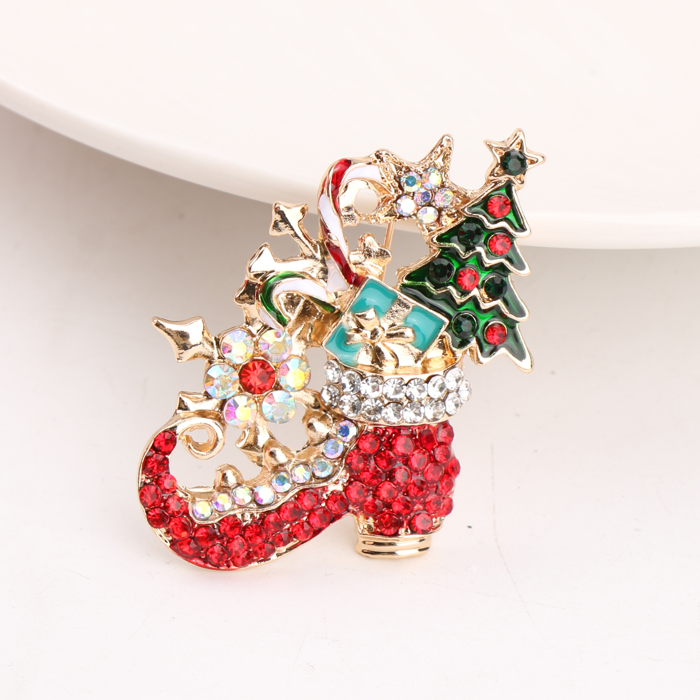 Christmas Collection Jewelry B - đánh giá và giá Vintage Collectible Santa
