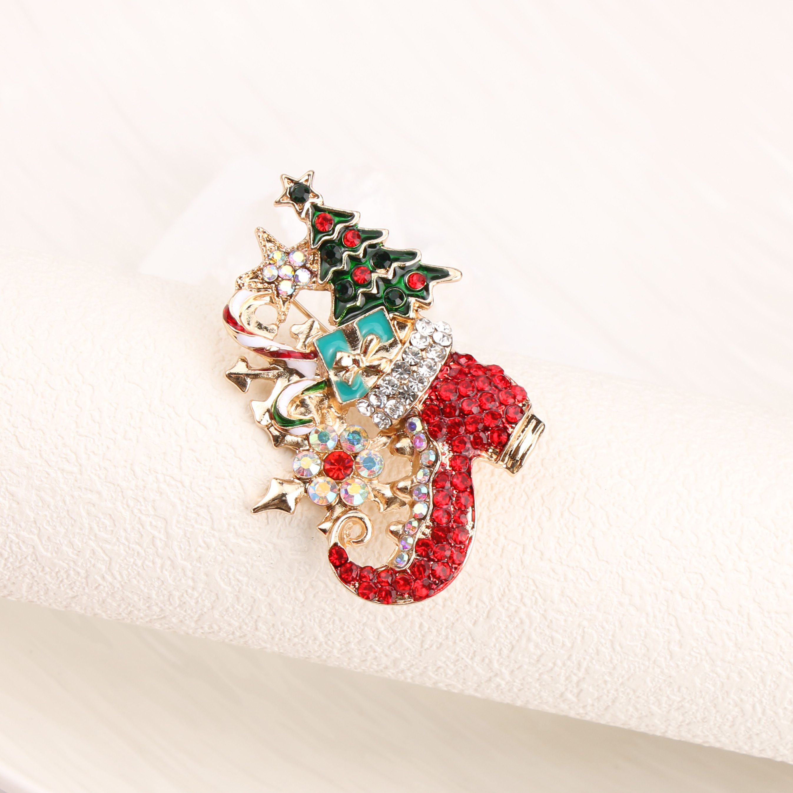 Christmas Collection Jewelry B - đánh giá và giá Vintage Collectible Santa