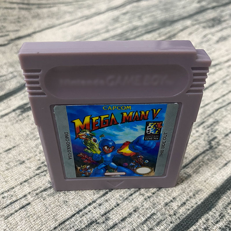 Mega Man 5 V five GBC Game Car - đánh giá và giá Vintage Game Collection